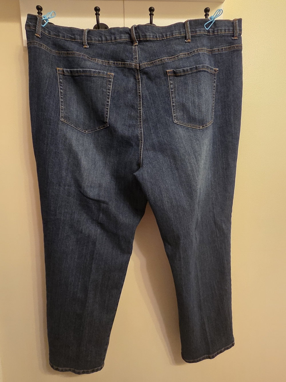 Gloria Vanderbilt Amanda Jeans 26W Dark Wash High Waist Comfort Stretch Denim - Picture 2 of 7
